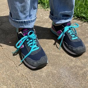 Blue & Purple New Balance 574 Sneakers | sz 10